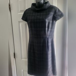 Kate Hill Black Plaid Dress